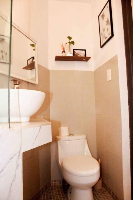New Mex Inspired Bo-Ho Chic Apartment With Private Patio And Roof Terrace 멕시코 시 외부 사진
