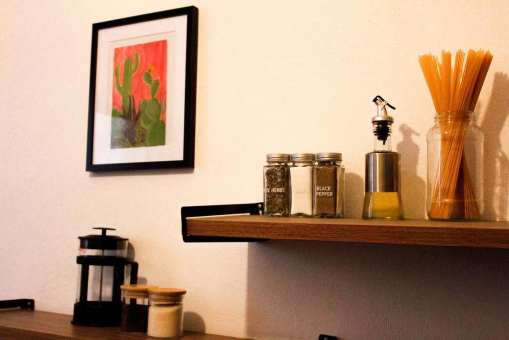 New Mex Inspired Bo-Ho Chic Apartment With Private Patio And Roof Terrace 멕시코 시 외부 사진