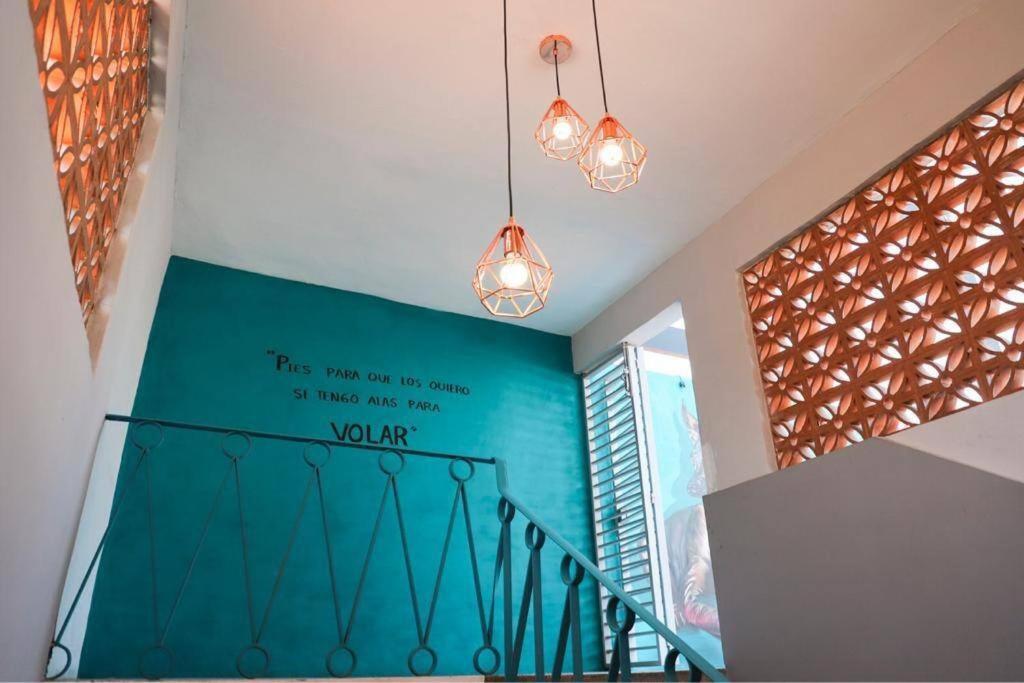 New Mex Inspired Bo-Ho Chic Apartment With Private Patio And Roof Terrace 멕시코 시 외부 사진