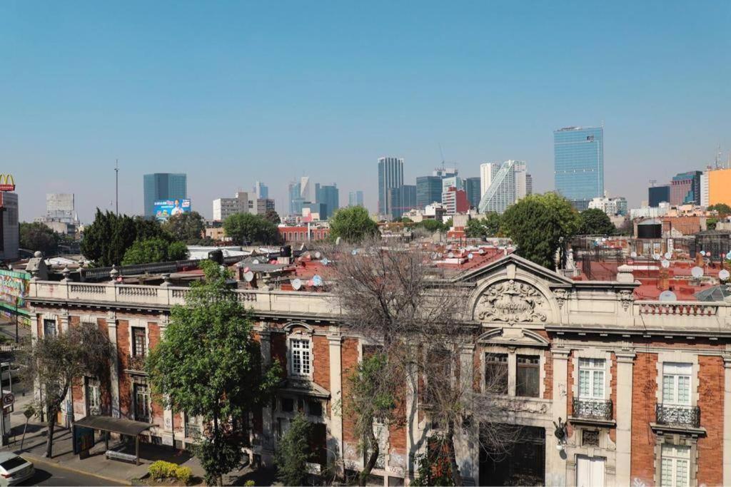 New Mex Inspired Bo-Ho Chic Apartment With Private Patio And Roof Terrace 멕시코 시 외부 사진