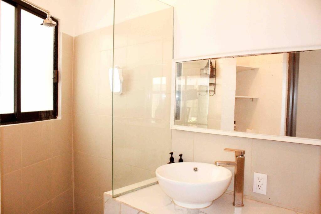 New Mex Inspired Bo-Ho Chic Apartment With Private Patio And Roof Terrace 멕시코 시 외부 사진